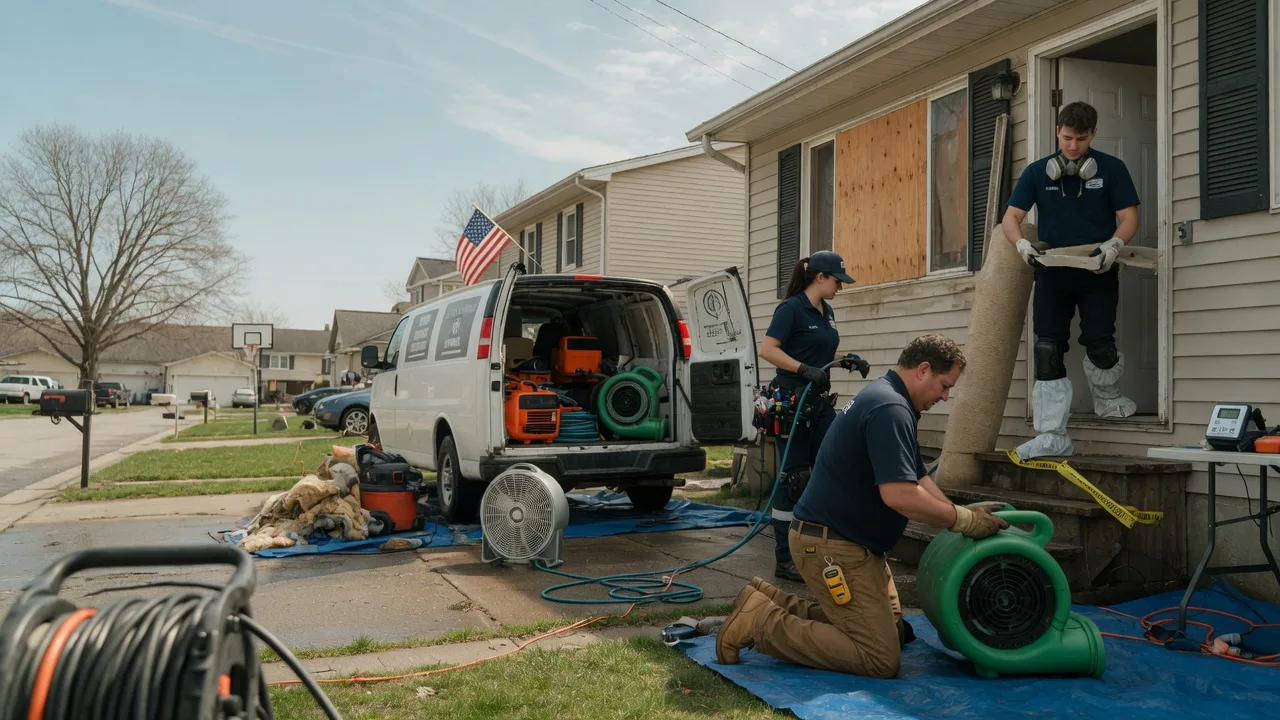 Water Damage Restoration in Beaverton, MI near me
